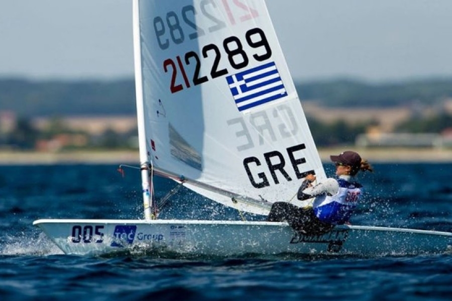 Laser Radial: Στα «ρηχά» η Καραχάλιου, υποχώρησε στην 7η θέση