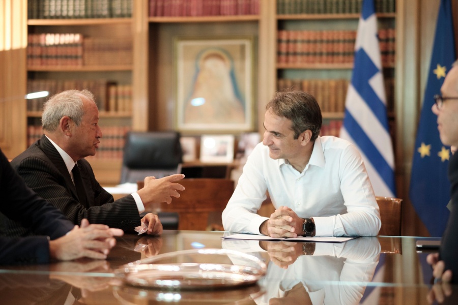 Μητσοτάκης: Θα δημιουργήσουμε το κατάλληλο επενδυτικό περιβάλλον - Sawiris: Έτοιμος για επενδύσεις στην Ελλάδα