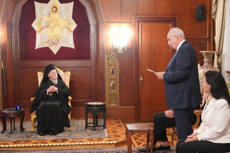 Μεϊμαράκης στο Φανάρι: Γέφυρες διαλόγου ΕΛΚ – Οικουμενικού Πατριαρχείου