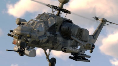 «Κυνήγι» στους αιθέρες - Τα ρωσικά ελικόπτερα Mi-28NM καταδιώκουν ουκρανικά drones (vid)