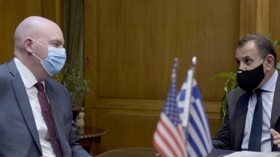 Παναγιωτόπουλος (ΥΕΘΑ): Δεν γίνεται διάλογος με Τουρκία υπό καθεστώς απειλών - Cooper (ΗΠΑ): Η Ελλάδα πυλώνας ασφάλειας