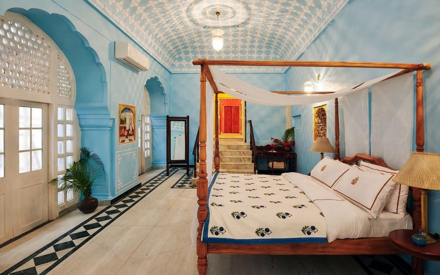 Ινδία: Σουίτα στο παλάτι της βασιλικής οικογένειας του Τζαϊπούρ νοικιάζεται μέσω Airbnb