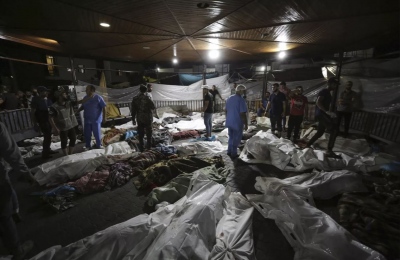 Τραγωδία: Βομβαρδίστηκε νοσοκομείο στη Γάζα, τουλάχιστον 500 νεκροί -  Η Ισλαμική Τζιχάντ πίσω από την επίθεση, λέει το Ισραήλ