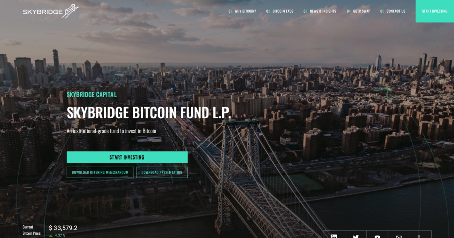 Skybridge Capital: Το Bitcoin θα ξεπεράσει σε κέρδη τον χρυσό