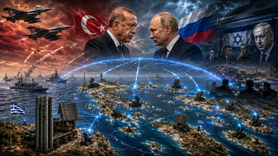 Παγίδα του Ισραήλ σε Ελλάδα - Θα βάλουν SPYDER σε νησιά, ανοίγει νέο μέτωπο με Τουρκία - Συνάντηση Erdogan με Putin (1/9)