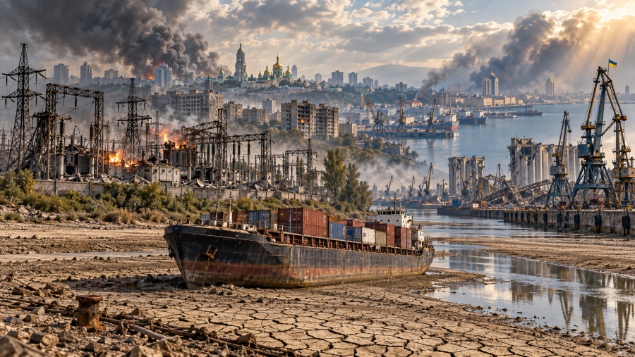 Κλιμακώνουν και στραγγαλίζουν την Ουκρανία οι Ρώσοι, απαντώντας στον Zelensky - Χτύπησαν Ukrtelecom, CHPP-6, μεταφορές από Δούναβη