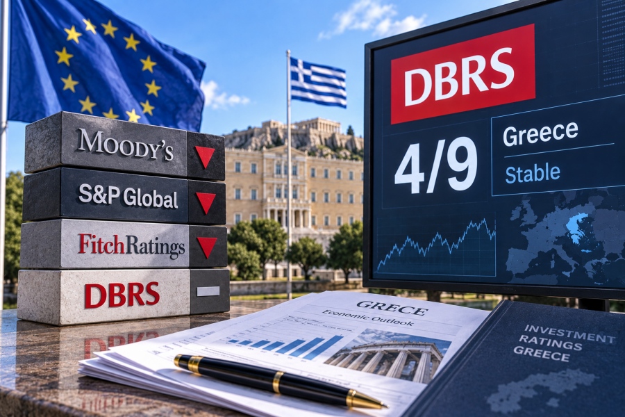 Έχασαν την λάμψη τους οι βαθμολογίες των Οίκων Αξιολόγησης, τι συνέβη; - Αμετάβλητη η DBRS 4/9 για την Ελλάδα