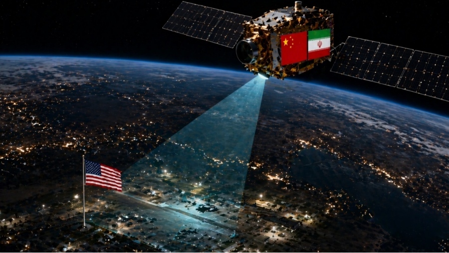 Iran gains “eyes in space” as Chinese satellites reshape strikes on US bases in the Persian Gulf