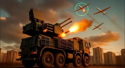 Επανάσταση στην αεράμυνα - Η Ρωσία σαρώνει σμήνη drones με το πανίσχυρο Pantsir-SMD και τα κάνει στάχτη