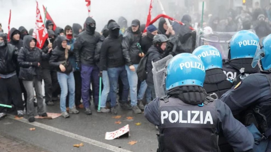 Η Ιταλία στις φλόγες λόγω εκκένωσης μια κατάληψης - Η καταστολή της άκρας Αριστεράς συναντά αντιστάσεις