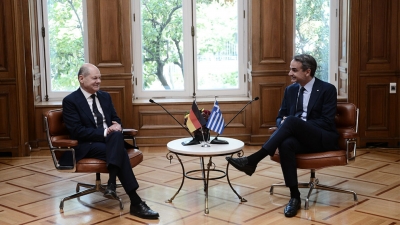 Οικονομία, Ουκρανία, ελληνοτουρκικά και ενέργεια στην ατζέντα Μητσοτάκη – Scholz