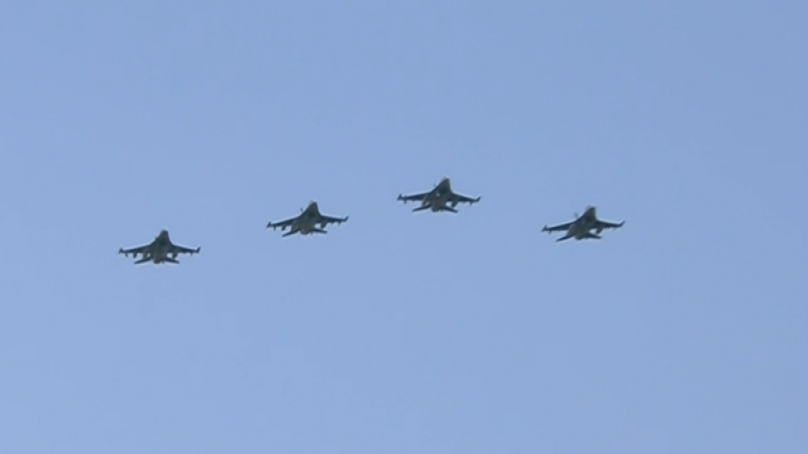 Το συγκινητικό μήνυμα του πιλότου για το 1821: «Ψηλά τα βλέμματα και οι καρδιές»