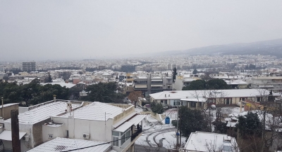 Κακοκαιρία «Μήδεια»: Συνεχίζεται η χιονόπτωση στην Περιφέρεια Κεντρικής Μακεδονίας- Απαραίτητες οι αντιολοσθητικές
