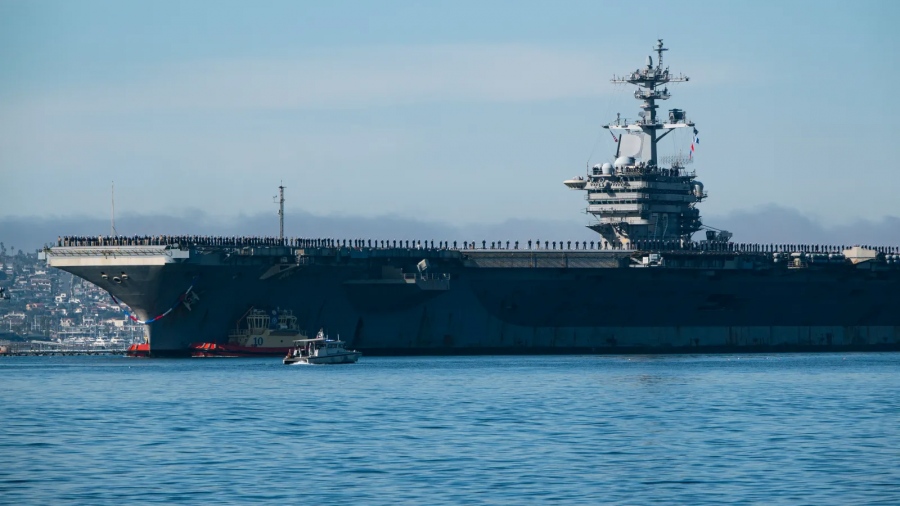The Guardian: Αρκετοί ναύτες USS Abraham Lincoln τρελάθηκαν ήθελαν να πηδήξουν στην θάλασσα - Απετράπησαν απόπειρες αυτοκτονίας