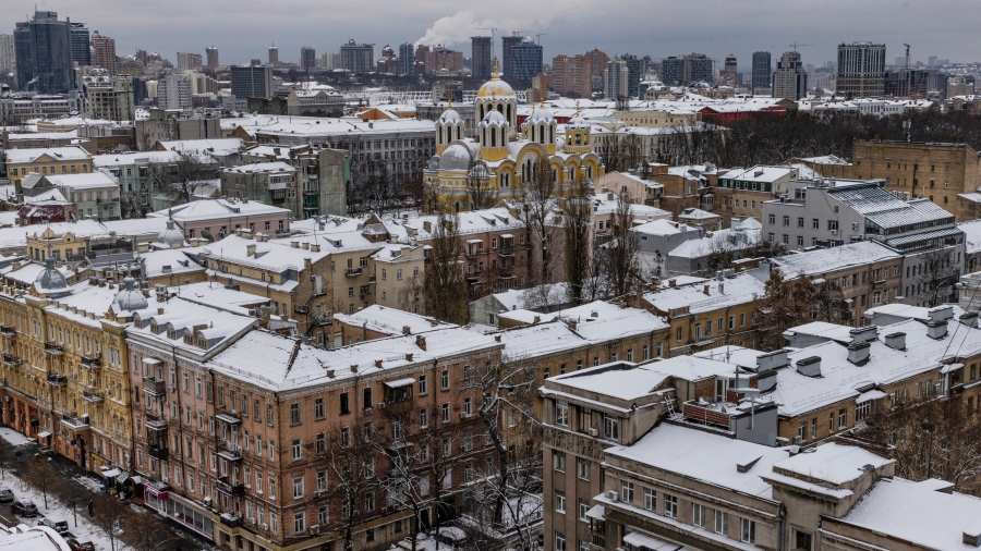 Ουκρανία: Αποκαταστάθηκε η θέρμανση στο Κίεβο, ενώ οι θερμοκρασίες είναι κάτω από το μηδέν