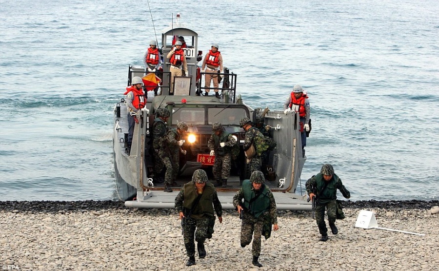 Η Ταϊβάν προχωρά σε στρατιωτική άσκηση στα νησιά Spratly - Προετοιμάζεται για πιθανή κινεζική εισβολή