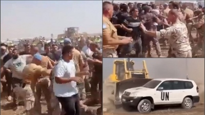 Βίντεο ντοκουμέντο: Τουρκοκύπριοι χτυπούν με μπουνιές και κλωτσιές τους άνδρες του ΟΗΕ