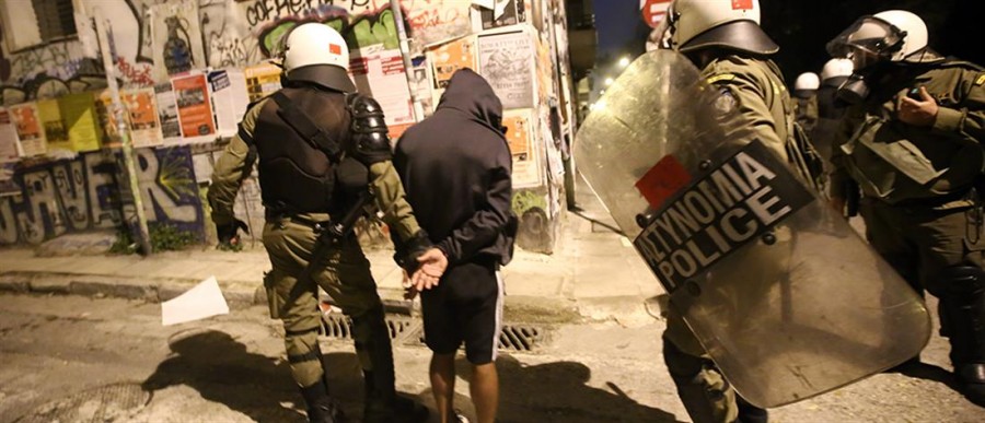 Ελεύθεροι με εντολή εισαγγελέα οι 91 που συνελήφθησαν (13/11) στο Πολυτεχνείο