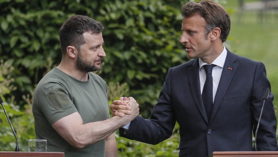 Macron – Zelensky: Η ανοικοδόμηση της Ουκρανίας και οι γαλλικές επιχειρήσεις