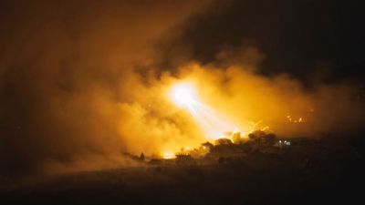 To Ισραήλ φλέγεται - Ομοβροντία 100 ρουκετών από τη Hezbollah χτύπησε Γαλιλαία και Golan (vid)