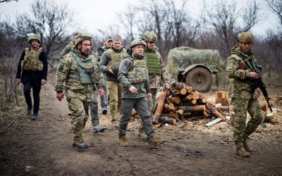 Ρώσοι μισθοφόροι έχουν αναπτυχθεί στην ελεγχόμενη από τους αυτονομιστές ανατολική Ουκρανία