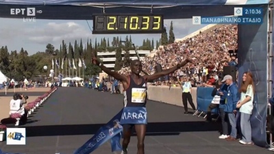 Ο Κενυάτης Kipto νικητής του 40ου Μαραθωνίου της Αθήνας