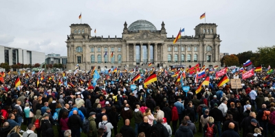 Γερμανία: Αντικυβερνητική συγκέντρωση  του AfD  υπέρ της Ρωσίας και κατά της ενεργειακής φτώχειας