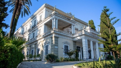 ΕΤΑΔ: Σε διαγωνισμό η αποκατάσταση και ανάδειξη του Αχιλλείου στην Κέρκυρα