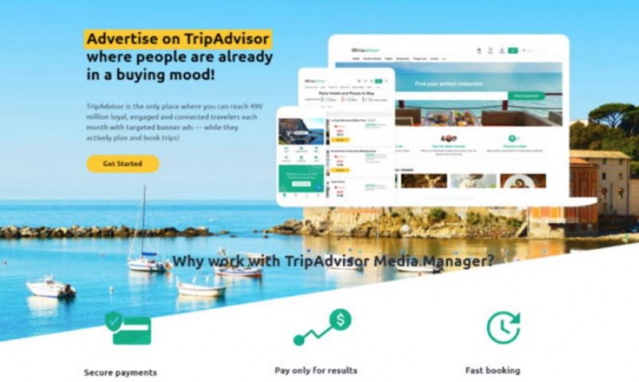 Νέα πλατφόρμα διαφημίσεων αυτοεξυπηρέτησης του TripAdvisor, για μικρές και μεσαίες επιχειρήσεις