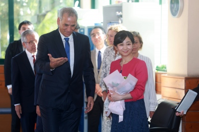 Η επίσκεψη της Πριγκίπισσας Κάκο της Ιαπωνίας στον Πανελλήνιο