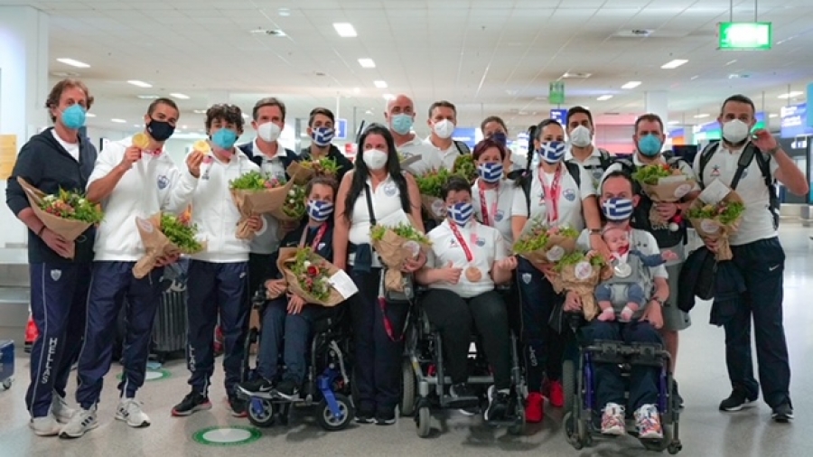 Με 11 μετάλλια επέστρεψε η Ελληνική Παραολυμπιακή Ομάδα από το Τόκιο – Συγχαρητήρια από τον ΟΠΑΠ στους 44 αθλητές που αγωνίστηκαν σε 11 αθλήματα