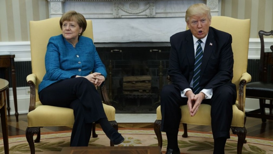 Λευκός Οίκος: Συνάντηση Trump - Merkel στις 27 Απριλίου - Στο επίκεντρο γεωπολιτική και οικονομία