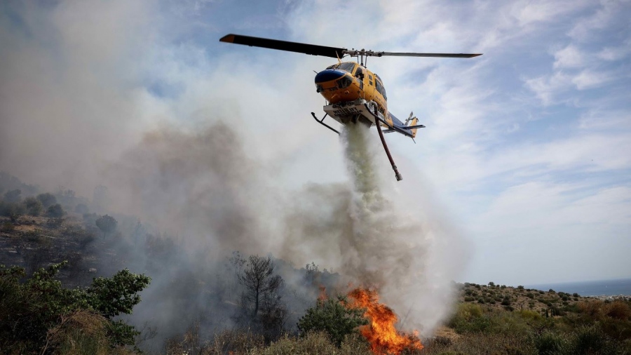 Κινητοποίηση της Πυροσβεστικής για πυρκαγιά στο Άγιο Όρος