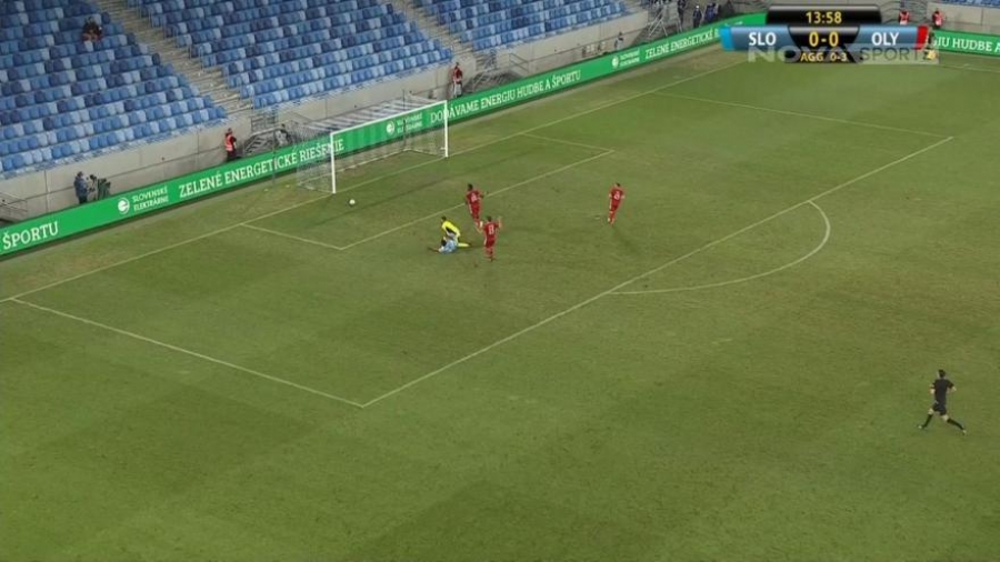 Σλόβαν Μπρατισλάβας- Ολυμπιακός: Δοκάρι για τους γηπεδούχους! (video)