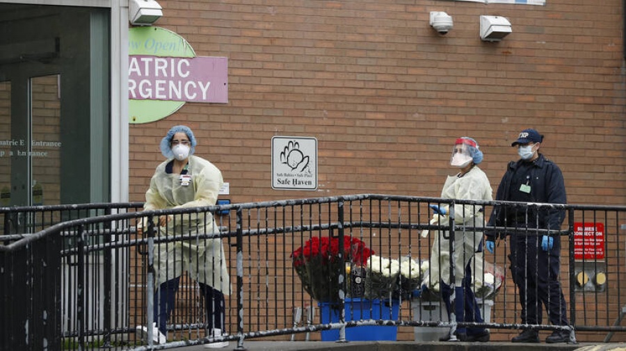 Κορωνοϊός: Tη φονικότερη ημέρα γνώρισε η Νέα Υόρκη, 562 νέοι θάνατοι