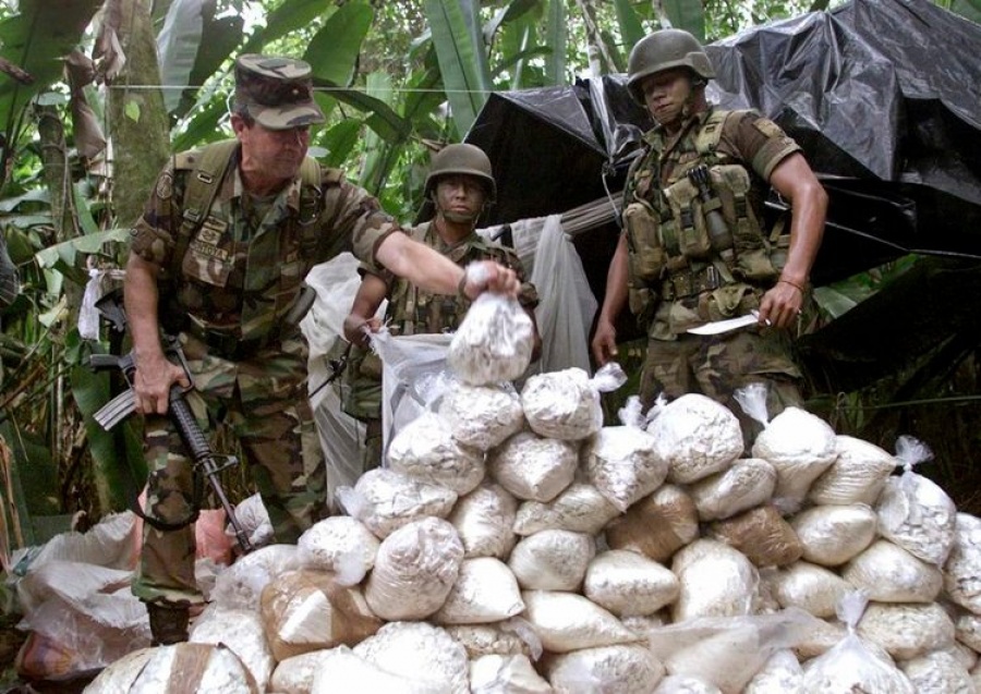 Η Κολομβία παραμένει στην πρώτη θέση στην παραγωγή κοκαΐνης στον πλανήτη