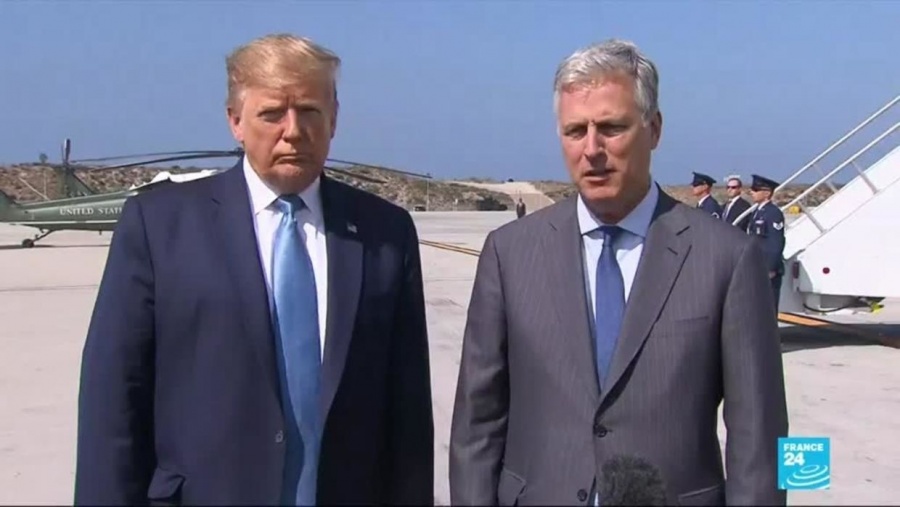 O΄ Brien (Σύμβουλος Trump): Να αποφευχθούν οι εντάσεις στη Μεσόγειο - Στηρίζουμε τον EastMed