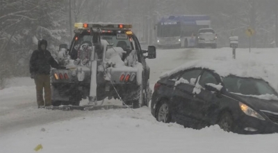 Χιονοθύελλα στις βορειοανατολικές ΗΠΑ - Ακυρώθηκαν εκατοντάδες πτήσεις