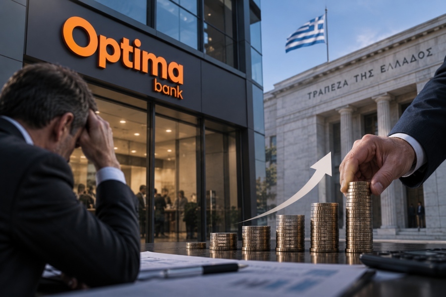 Optima bank is capital deficient, the BoG imposes capital increase of 400 to 500 million at a price of 9.6 euros
