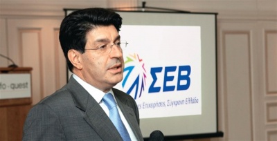 Φέσσας (ΣΕΒ): Κίνδυνος να καθηλωθεί η Ελλάδα μεταξύ των χωρών χαμηλής παραγωγικής βάσης και εξειδίκευσης