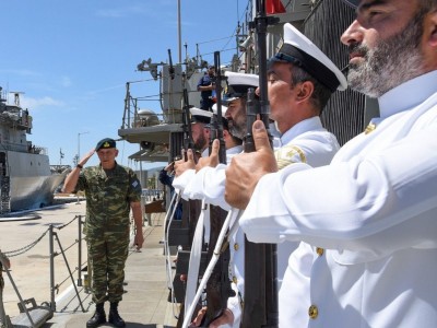 Στο Στρατηγείο Διοικήσεως Ανατολικής Μεσογείου ο Αρχηγός ΓΕΕΘΑ