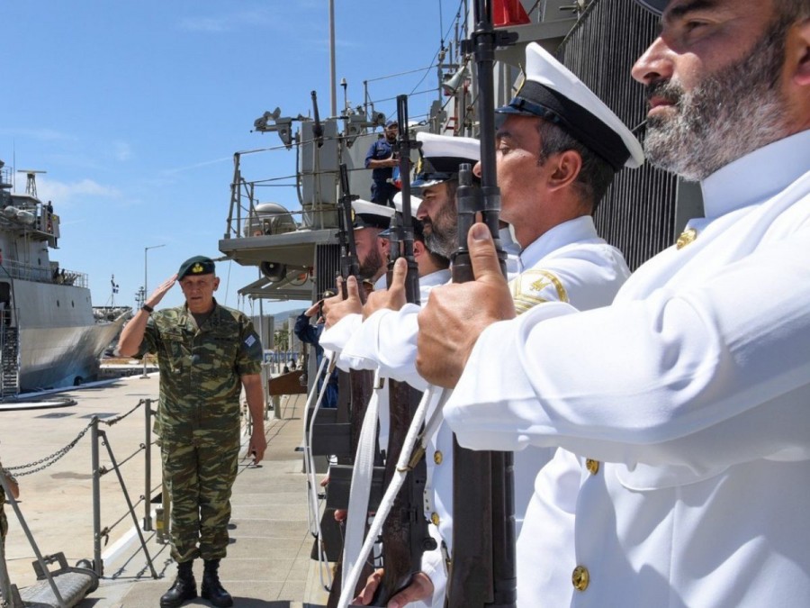 Στο Στρατηγείο Διοικήσεως Ανατολικής Μεσογείου ο Αρχηγός ΓΕΕΘΑ