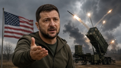 Ο παγκόσμιος επαίτης… Zelensky παρακαλά: «Δώστε μας το 10% των Patriot και θα καταστρέψουμε όλους τους ρωσικούς πυραύλους»