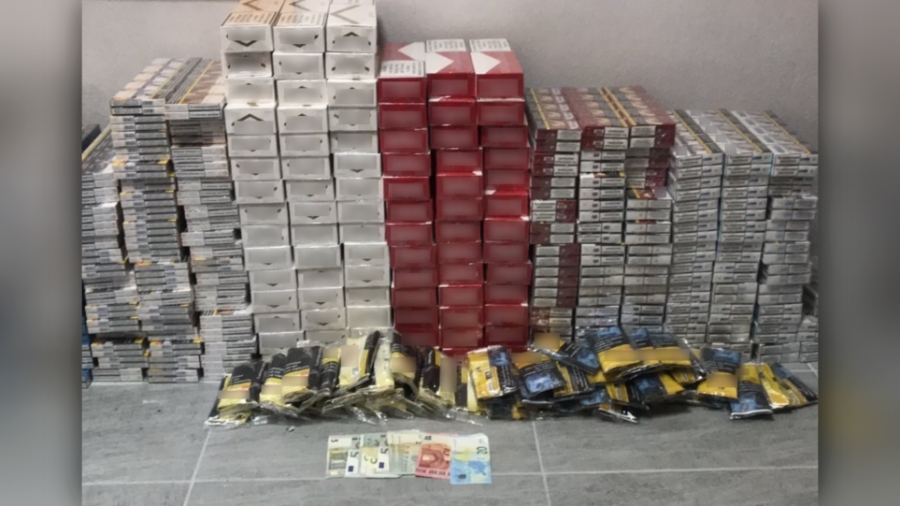 Πέλλα: Βρήκαν χιλιάδες λαθραία καπνικά είδη σε σπίτι