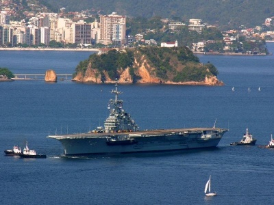 Στο «σφυρί» το μοναδικό αεροπλανοφόρο της Βραζιλίας έναντι 1,2 εκατ. δολαρίων
