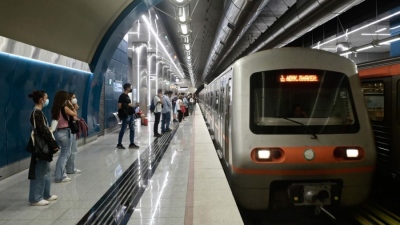 Μετρό Αθήνας: Στο 70% η αντικατάσταση των σιδηροτροχιών - Συνεχίζονται οι εργασίες στη Γραμμή 3