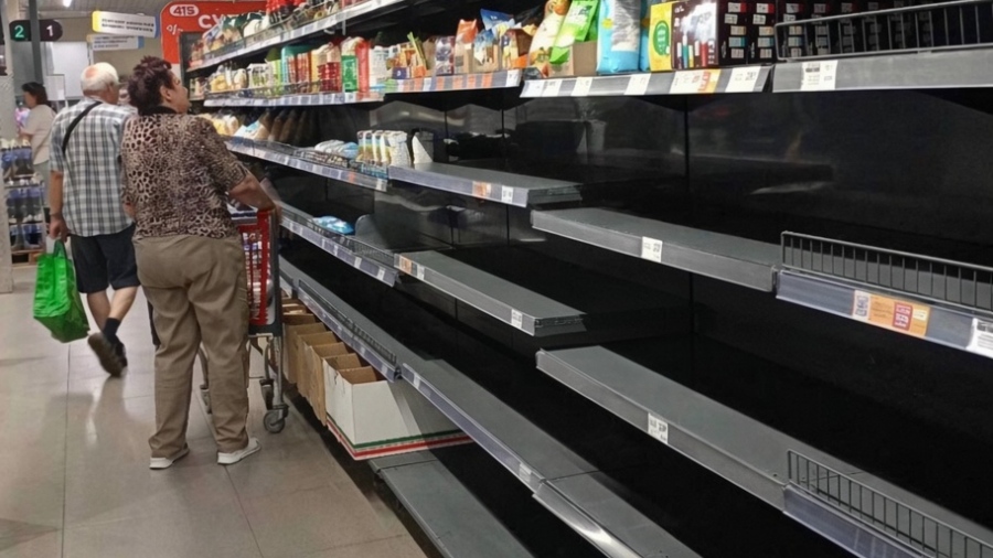 «Κρατήστε αποθέματα τροφίμων για 7 - 12 μέρες» - Στην Ουκρανία σήμανε κόκκινος συναγερμός