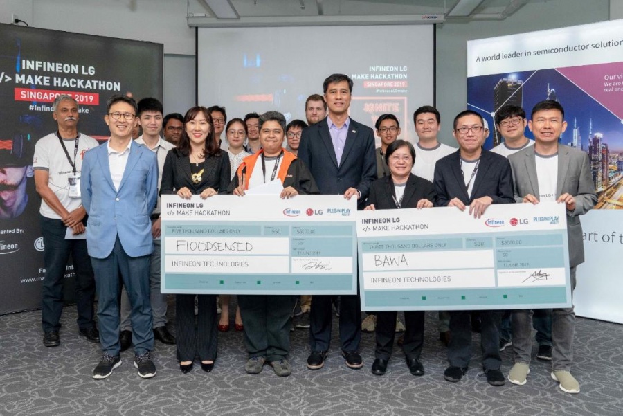 Το Infineon LG  Make Hackathon στην παρουσίαση IoT στη Σιγκαπούρη