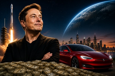 Έγραψε και πάλι ιστορία ο Elon Musk - Ο εκκεντρικός προγραμματιστής που έγινε ο πρώτος τρισεκατομμυριούχος στην ιστορία