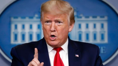 Trump προς διαδηλωτές: Όχι στη βία, όχι στην παρανομία